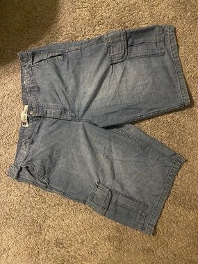 GAP Light Blue Denim Cargo Shorts
